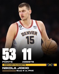 pulse-kaiyun.com-放开抡！约基奇53+11创造历史 太阳计策成功？