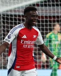 英超顶星！萨卡近2个半赛季79轮26球28助攻！场均7.48分同期最高